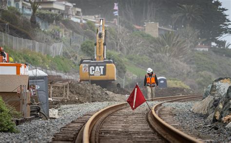 Full train service through San Clemente to resume next week.